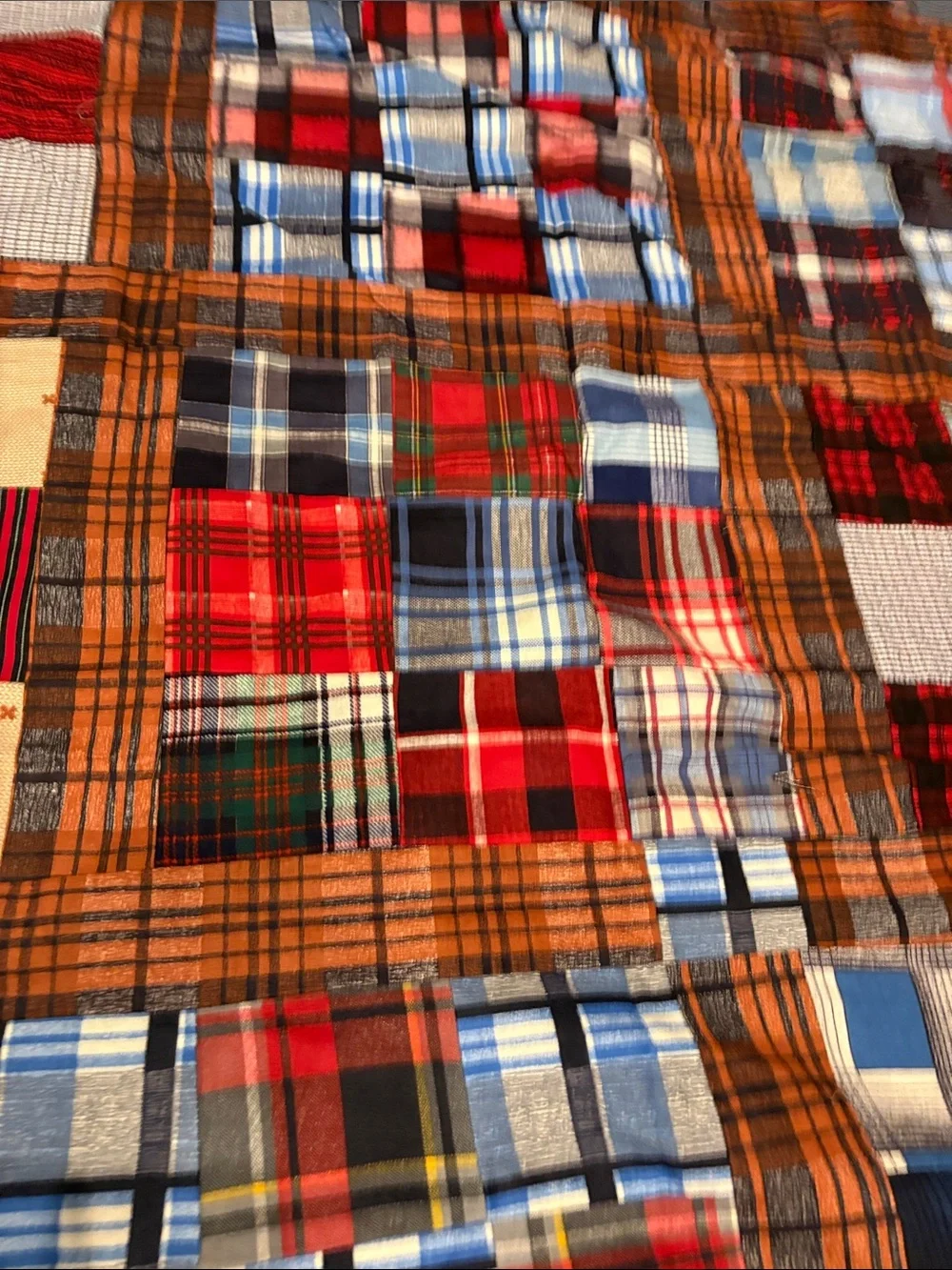70x75 Handmade Quilt Topper